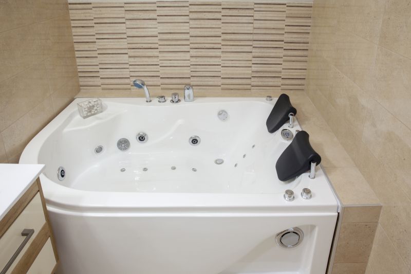 Luxury Tub with Features